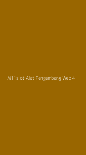 Tampilan Antarmuka Aplikasi M11slot Alat Pengembang Web - 4