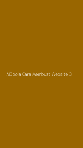 Tampilan Antarmuka Aplikasi M3bola Cara Membuat Website - 3