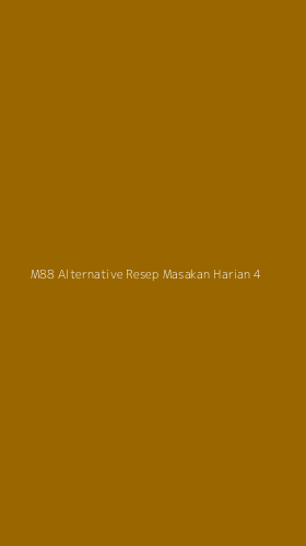 Tampilan Antarmuka Aplikasi M88 Alternative Resep Masakan Harian - 4