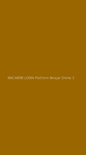 Tampilan Antarmuka Aplikasi Macam99 Login Platform Belajar Online - 3