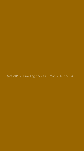 Tampilan Antarmuka Aplikasi Macan168 Link Login Sbobet Mobile Terbaru - 4