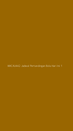 Tampilan Antarmuka Aplikasi Macau442 Jadwal Pertandingan Bola Hari Ini - 1