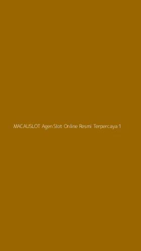 Tampilan Antarmuka Aplikasi Macauslot Agen Slot Online Resmi Terpercaya - 1
