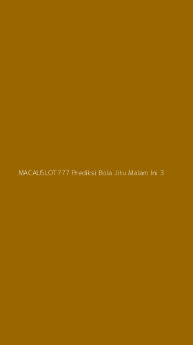 Tampilan Antarmuka Aplikasi Macauslot777 Prediksi Bola Jitu Malam Ini - 3