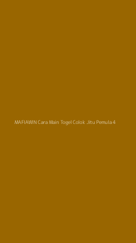 Tampilan Antarmuka Aplikasi Mafiawin Cara Main Togel Colok Jitu Pemula - 4