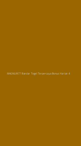 Tampilan Antarmuka Aplikasi Magnum77 Bandar Togel Terpercaya Bonus Harian - 4
