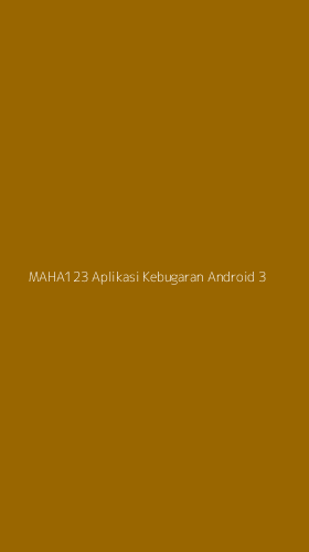 Tampilan Antarmuka Aplikasi Maha123 Aplikasi Kebugaran Android - 3
