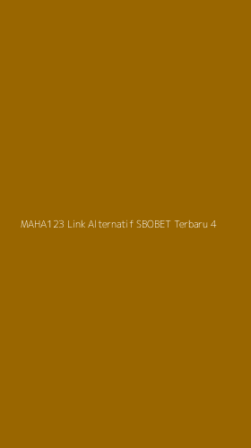 Tampilan Antarmuka Aplikasi Maha123 Link Alternatif Sbobet Terbaru - 4
