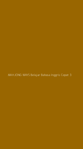 Tampilan Antarmuka Aplikasi Mahjong Ways Belajar Bahasa Inggris Cepat - 3