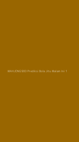 Tampilan Antarmuka Aplikasi Mahjong900 Prediksi Bola Jitu Malam Ini - 1
