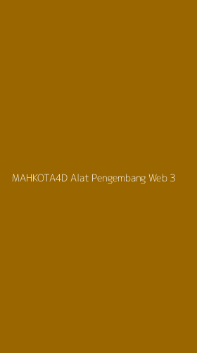 Tampilan Antarmuka Aplikasi Mahkota4d Alat Pengembang Web - 3