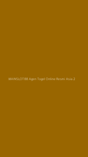 Tampilan Antarmuka Aplikasi Mainslot88 Agen Togel Online Resmi Asia - 2