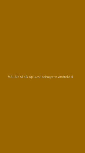 Tampilan Antarmuka Aplikasi Malaikat4d Aplikasi Kebugaran Android - 4