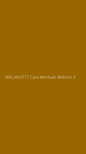 Tampilan Antarmuka Aplikasi Malaikat77 Cara Membuat Website - 3