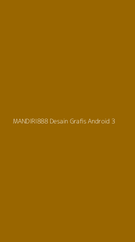 Tampilan Antarmuka Aplikasi Mandiri888 Desain Grafis Android - 3
