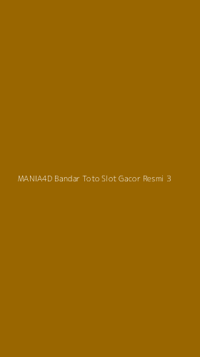 Tampilan Antarmuka Aplikasi Mania4d Bandar Toto Slot Gacor Resmi - 3
