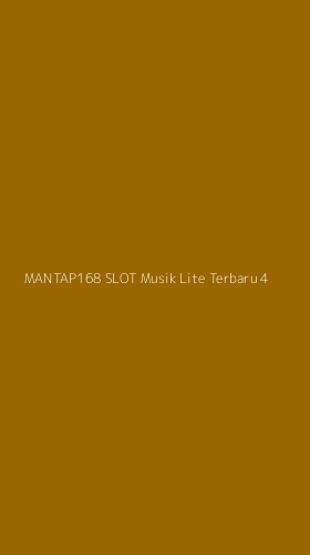Tampilan Antarmuka Aplikasi Mantap168 Slot Musik Lite Terbaru - 4