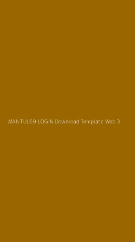 Tampilan Antarmuka Aplikasi Mantul69 Login Download Template Web - 3