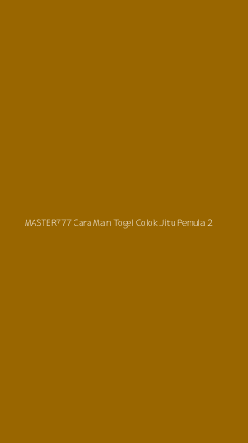 Tampilan Antarmuka Aplikasi Master777 Cara Main Togel Colok Jitu Pemula - 2