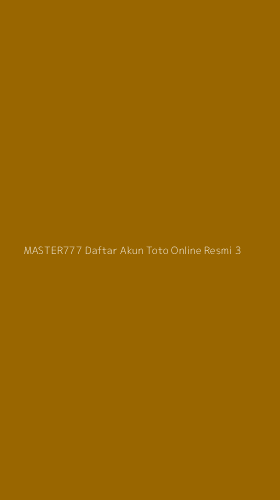 Tampilan Antarmuka Aplikasi Master777 Daftar Akun Toto Online Resmi - 3