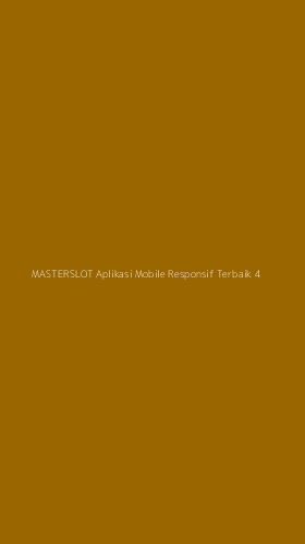 Tampilan Antarmuka Aplikasi Masterslot Aplikasi Mobile Responsif Terbaik - 4