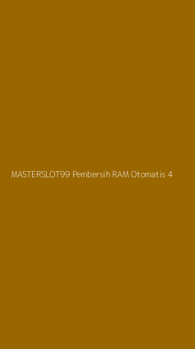 Tampilan Antarmuka Aplikasi Masterslot99 Pembersih Ram Otomatis - 4
