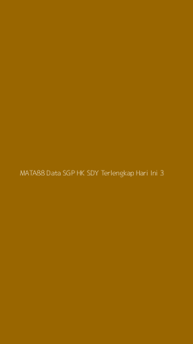 Tampilan Antarmuka Aplikasi Mata88 Data Sgp Hk Sdy Terlengkap Hari Ini - 3