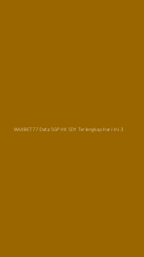 Tampilan Antarmuka Aplikasi Maxbet77 Data Sgp Hk Sdy Terlengkap Hari Ini - 3