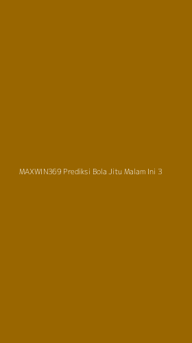 Tampilan Antarmuka Aplikasi Maxwin369 Prediksi Bola Jitu Malam Ini - 3