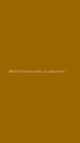 Tampilan Antarmuka Aplikasi Mbak4d Prediksi Bola Jitu Malam Ini - 1