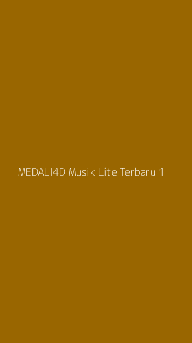 Tampilan Antarmuka Aplikasi Medali4d Musik Lite Terbaru - 1