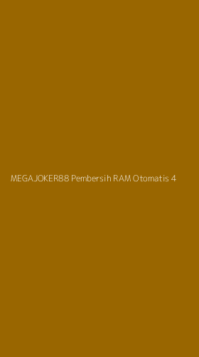 Tampilan Antarmuka Aplikasi Megajoker88 Pembersih Ram Otomatis - 4