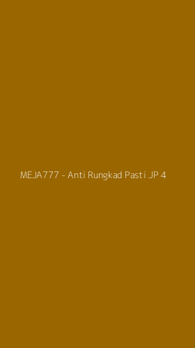 Tampilan Antarmuka Aplikasi MEJA777 - Anti Rungkad Pasti JP - 4