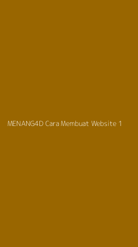 Tampilan Antarmuka Aplikasi Menang4d Cara Membuat Website - 1