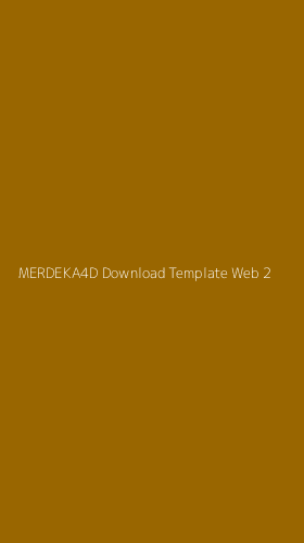 Tampilan Antarmuka Aplikasi Merdeka4d Download Template Web - 2