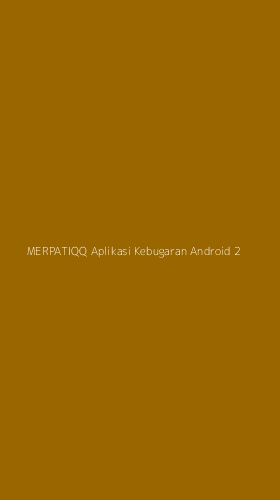 Tampilan Antarmuka Aplikasi Merpatiqq Aplikasi Kebugaran Android - 2
