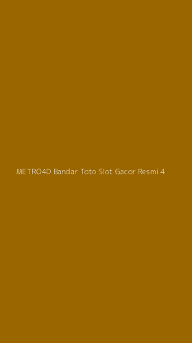 Tampilan Antarmuka Aplikasi Metro4d Bandar Toto Slot Gacor Resmi - 4