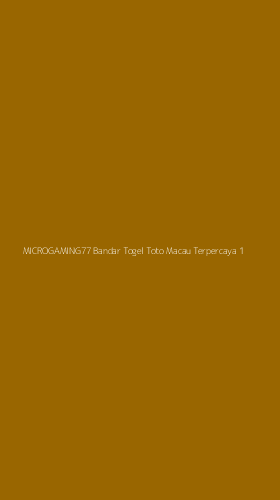 Tampilan Antarmuka Aplikasi Microgaming77 Bandar Togel Toto Macau Terpercaya - 1