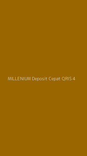 Tampilan Antarmuka Aplikasi Millenium Deposit Cepat Qris - 4
