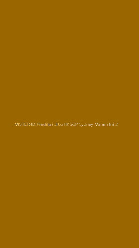 Tampilan Antarmuka Aplikasi Mister4d Prediksi Jitu Hk Sgp Sydney Malam Ini - 2