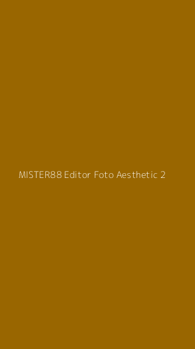 Tampilan Antarmuka Aplikasi Mister88 Editor Foto Aesthetic - 2