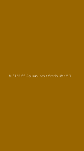 Tampilan Antarmuka Aplikasi Misteri66 Aplikasi Kasir Gratis Umkm - 3