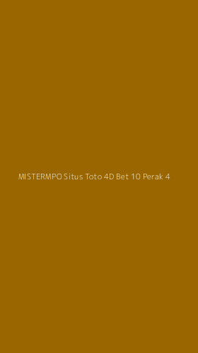 Tampilan Antarmuka Aplikasi Mistermpo Situs Toto 4d Bet 10 Perak - 4