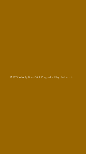 Tampilan Antarmuka Aplikasi Mitosfafa Aplikasi Slot Pragmatic Play Terbaru - 4
