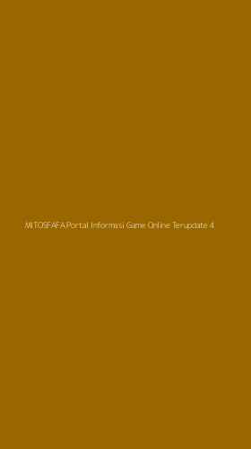 Tampilan Antarmuka Aplikasi Mitosfafa Portal Informasi Game Online Terupdate - 4