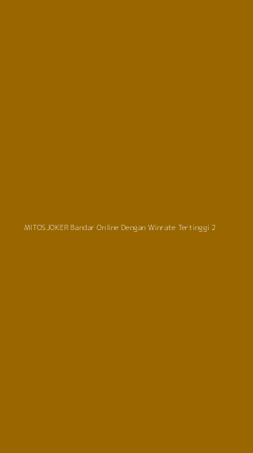 Tampilan Antarmuka Aplikasi Mitosjoker Bandar Online Dengan Winrate Tertinggi - 2