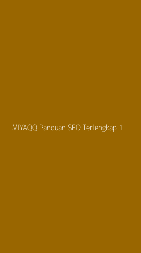Tampilan Antarmuka Aplikasi Miyaqq Panduan Seo Terlengkap - 1
