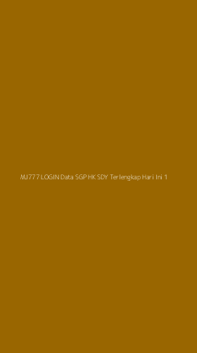 Tampilan Antarmuka Aplikasi Mj777 Login Data Sgp Hk Sdy Terlengkap Hari Ini - 1