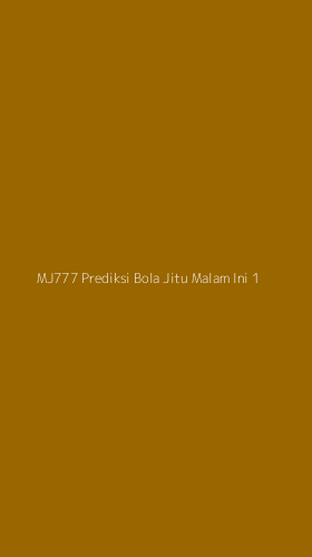 Tampilan Antarmuka Aplikasi Mj777 Prediksi Bola Jitu Malam Ini - 1