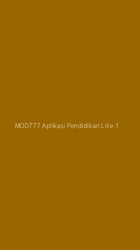 Tampilan Antarmuka Aplikasi Mod777 Aplikasi Pendidikan Lite - 1
